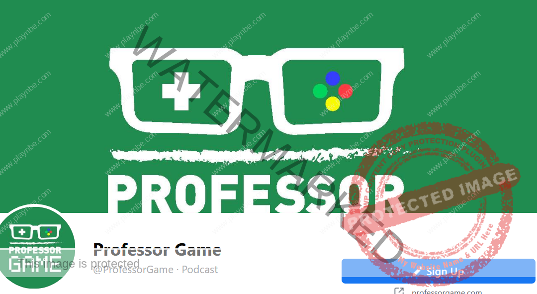 Professor Game invita Playnbe