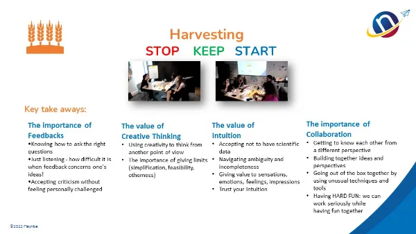 Playnbe - Design thinking