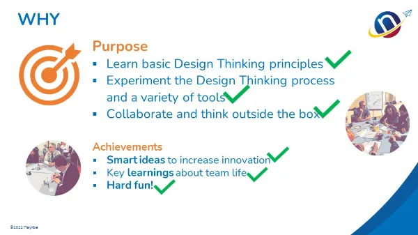 Playnbe - Design thinking