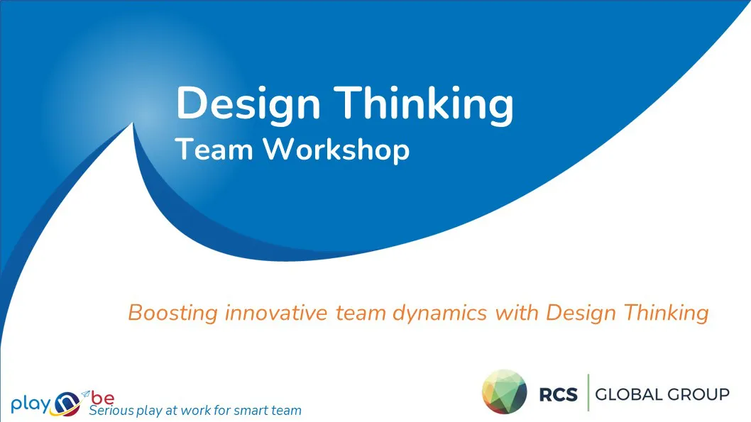 Playnbe: design thinking - team workshop